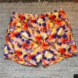 OAS Men’s Multicolor Tie-Dye Athletic Shorts